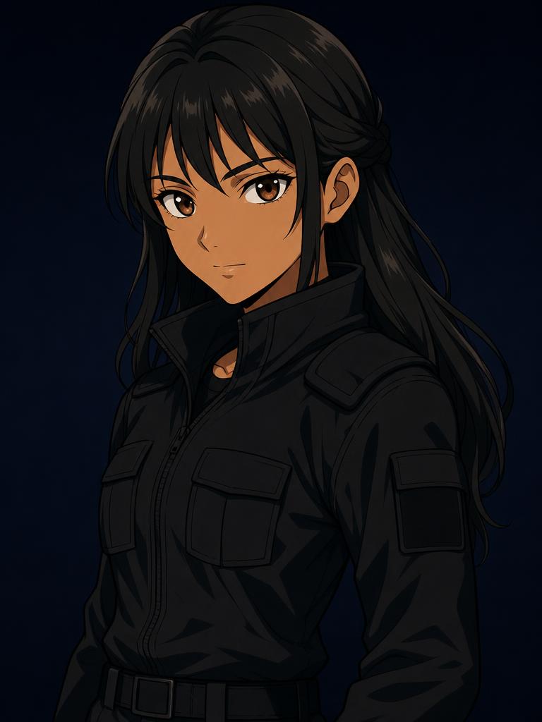 Kichelle in Bantay uniform